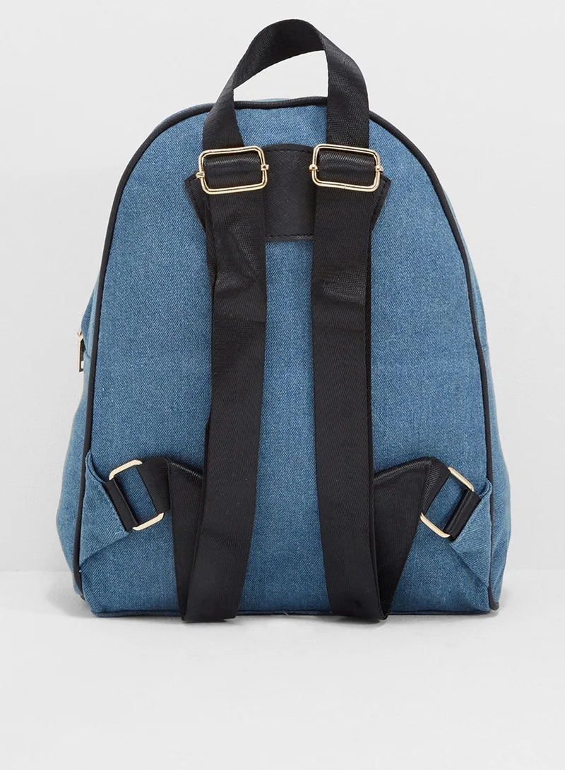 Ginger Denim Backpack