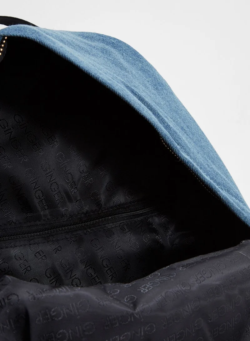 Ginger Denim Backpack