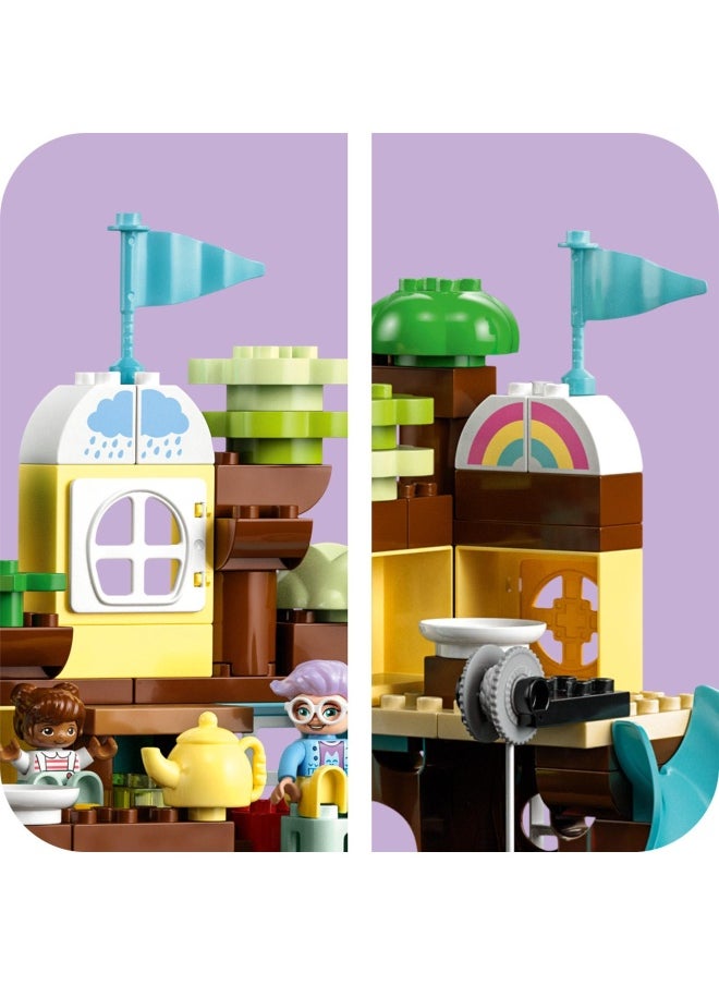 LEGO - LEGO® DUPLO® 3in1 Tree House 10993 Building Toy Set for Toddlers Aged 3 and Up; Comes with 8 Figures for Teaching Social Skills, Playing Together and Group Play (126 Pieces) - Image 1