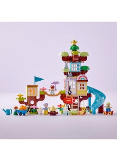 LEGO LEGO® DUPLO® 3in1 Tree House 10993 Building Toy Set for Toddlers Aged 3 and Up; Comes with 8 Figures for Teaching Social Skills, Playing Together and Group Play (126 Pieces)  - Image 5