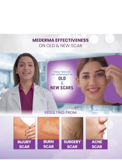 Mederma Mederma Advanced Plus Scar Gel, Purple, 10 g  - Image 2