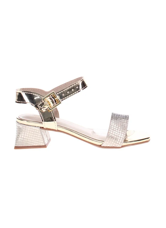 موليكينها Molekinha Junior Girls Sandals Golden | Made In Brazil