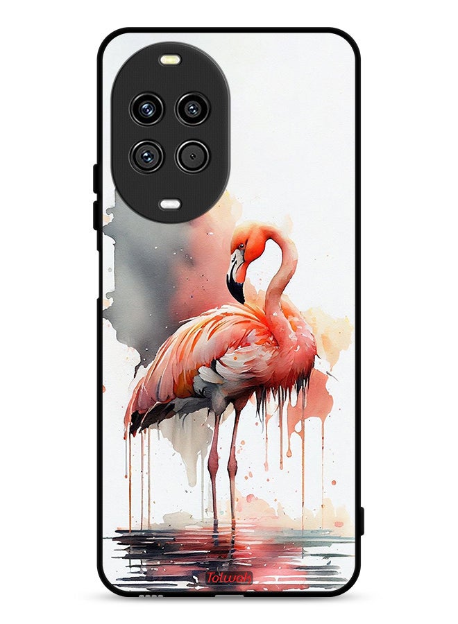 Tolwak Huawei nova 14 Ultra 5G Protective Case Cover Tropical Watercolor Art