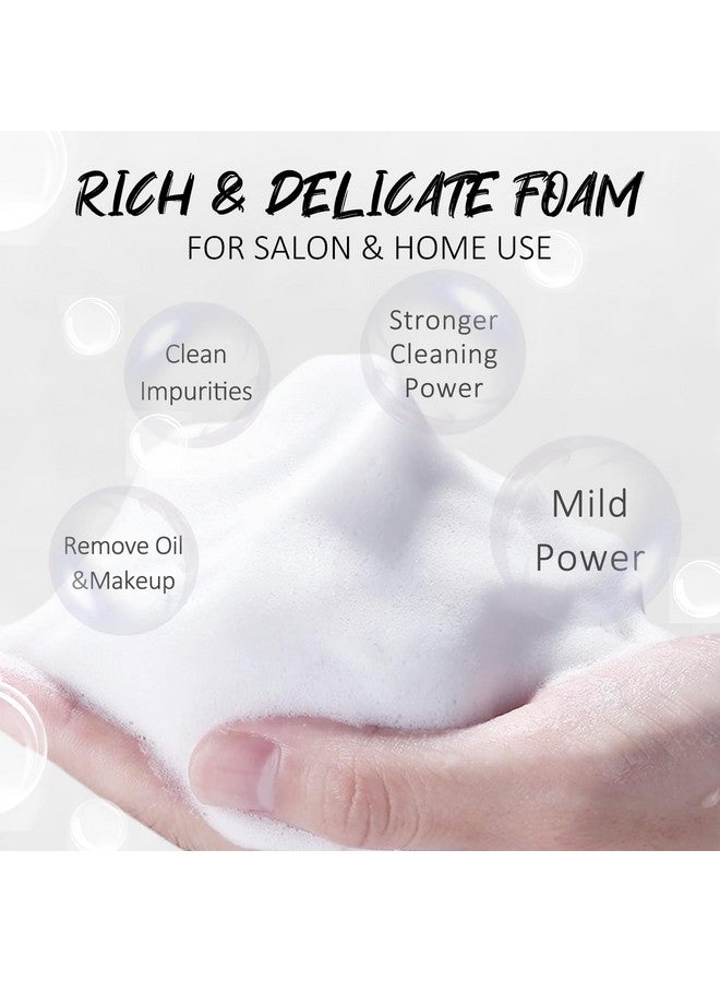 EMEDA Lash Shampoo Kit Cleaning Bath - Lash Cleanser for Extensions, USB Mini Portable Fan Brush Wash Bottle, Oil Free Lash Foam Safe for Natural Lashes Eyelash Shampoo for Lash Extensions - Image 3