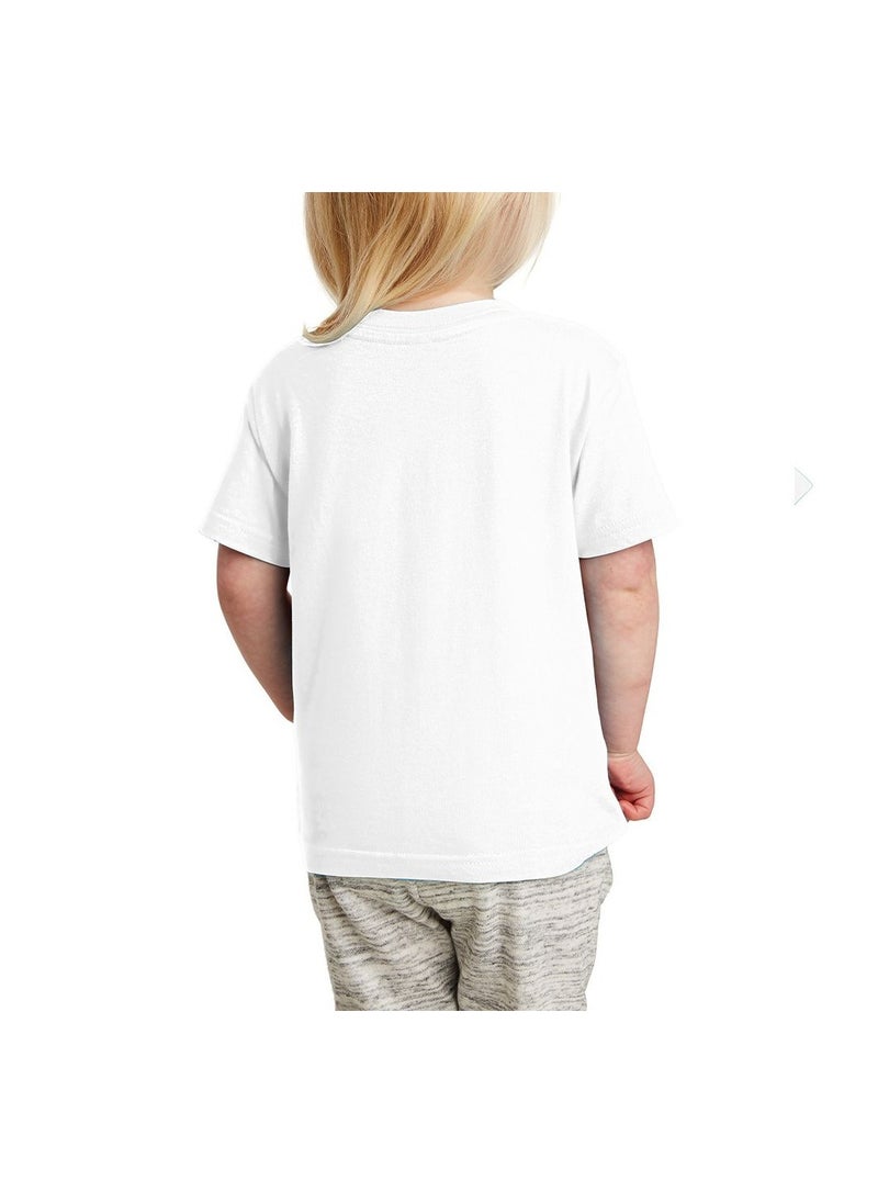 PRINTSHOP4ME - Sudan Kids T-shirts For Girls-Cotton T-Shirts With Round Neck And Short Sleeves Tshirts–Casual Wear Tshirt For Everyday Use,Sports Or Playtime - Image 1