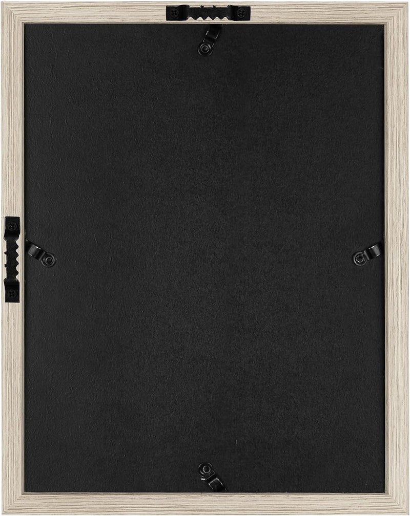 Americanflat إطار صندوق الظل Americanflat 11x14 مع زجاج مقاوم للكسر مجموعة Silhouette صندوق عرض كبير للعرض على الطاولة والجدار خشب driftwood مع ظهر ناعم من الفelt - Image 5