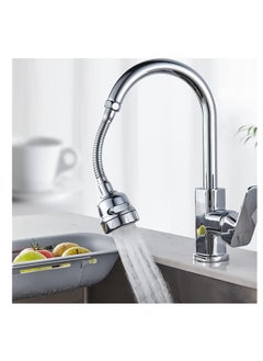 Kitchen Faucet Sprayer Extension, Movable Faucet Extender for Kitchen Sink, 360 Degree Rotatable Sink Faucet Head, Anti-Splash, Shower Booster Faucet for Kitchen Water Saving