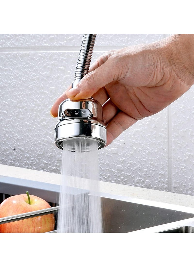 Generic - Kitchen Faucet Sprayer Extension, Movable Faucet Extender for Kitchen Sink, 360 Degree Rotatable Sink Faucet Head, Anti-Splash, Shower Booster Faucet for Kitchen Water Saving - Image 1
