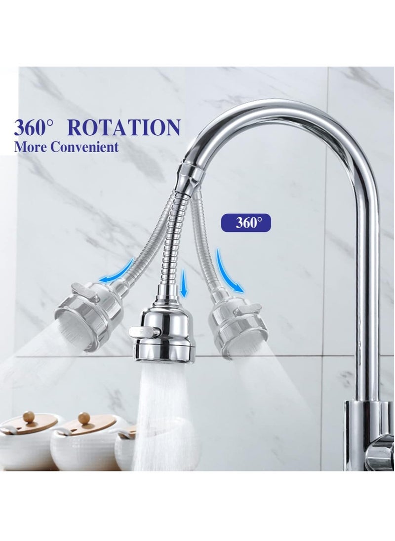 Generic - Kitchen Faucet Sprayer Extension, Movable Faucet Extender for Kitchen Sink, 360 Degree Rotatable Sink Faucet Head, Anti-Splash, Shower Booster Faucet for Kitchen Water Saving - Image 1