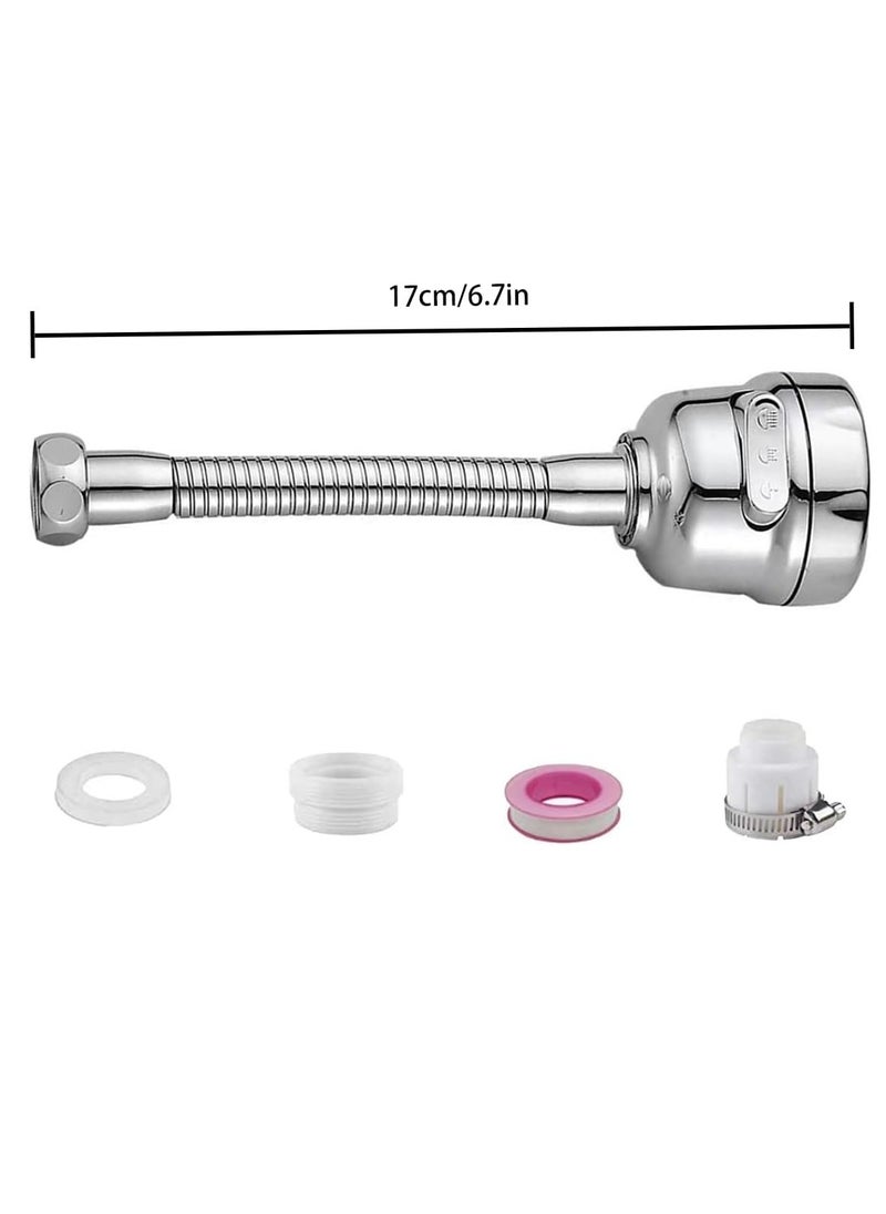 Generic - Kitchen Faucet Sprayer Extension, Movable Faucet Extender for Kitchen Sink, 360 Degree Rotatable Sink Faucet Head, Anti-Splash, Shower Booster Faucet for Kitchen Water Saving - Image 1