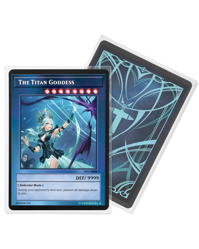 TitanShield (150 Sleeve/Clear) Small Japanese Sized Trading Card Sleeves Deck Protector for Yu-Gi-Oh, Cardfight!! Vanguard & Photocards - Image 2