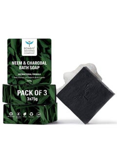 Charcoal And Neem Bath Soap ; Pack Of 375G Each