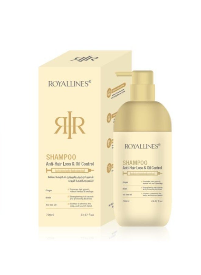 Ginger & Biotin Anti Hair Loss & Oil Control Shampoo 700 ml