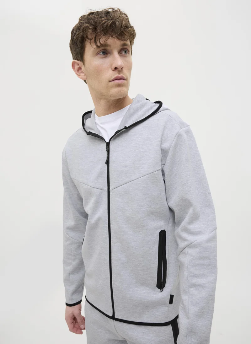 JACK & JONES  Essential Zip Through Hoodie for Men | Best Price UAE