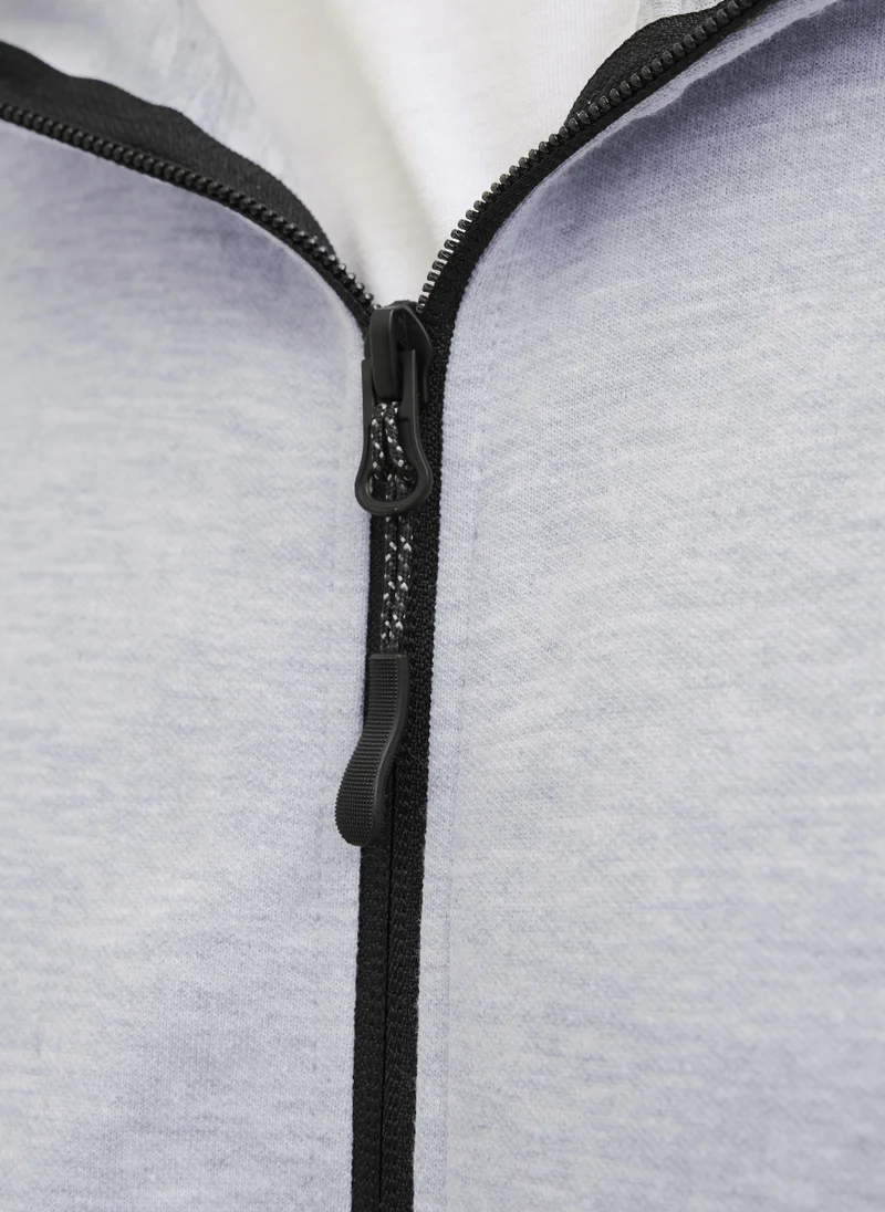 JACK & JONES  Essential Zip Through Hoodie for Men | Best Price UAE