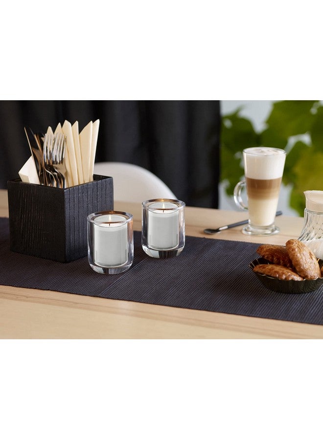 BOLSIUS شموع بولسيوس 24 ساعة - عبوة 20 شمعة مطعم في أكواب بلاستيكية شفافة غير قابلة للكسر - جودة أوروبية ممتازة - بدون رائحة ودخان، شموع لإعادة الإشعال، عيد ميلاد، حفلة وزفاف - Image 5