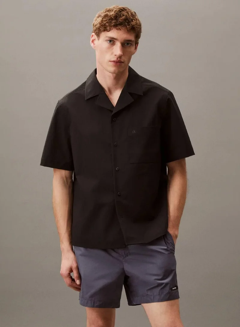 CALVIN KLEIN Classic Short Sleeve Beach Shirt