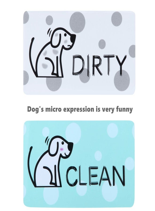 MUDOR Dishwasher Magnet Clean Dirty Sign, Double Sided Flip Indicator with Strong Magnet, Universal Kitchen Dishwasher Magnet Cover,Useful Gifts for Women, Dog - Image 4