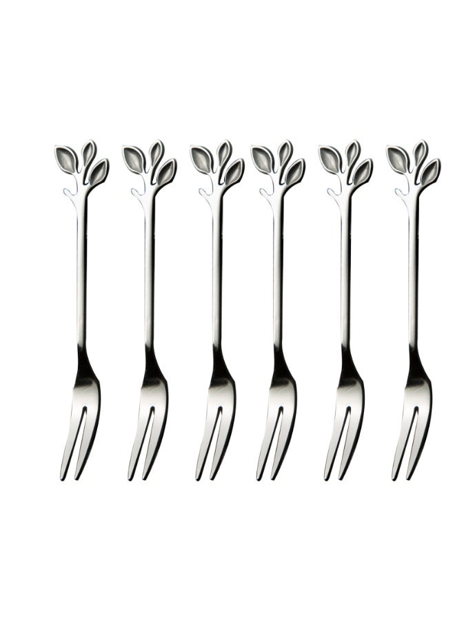 6-Piece Stainless Steel Fork Set - Image 3