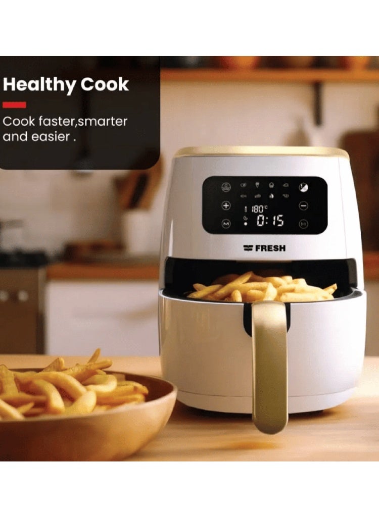 Fresh Digital Air Fryer 7 Liter 1800 Watt White - FAF-D1800W - Image 3