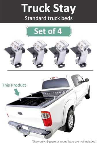 INNO Racks Truck Bed Rack System Set of 4 Truck Rack Stays for Standard Truck Beds - Image 3