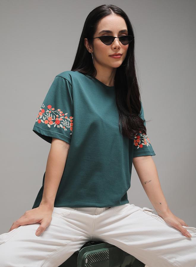 Dillinger Women Oversized Printed T-Shirt - Image 3