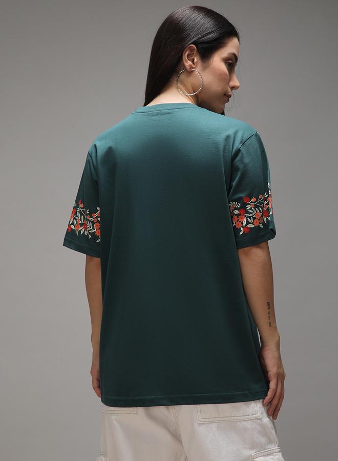 Dillinger Women Oversized Printed T-Shirt - Image 4
