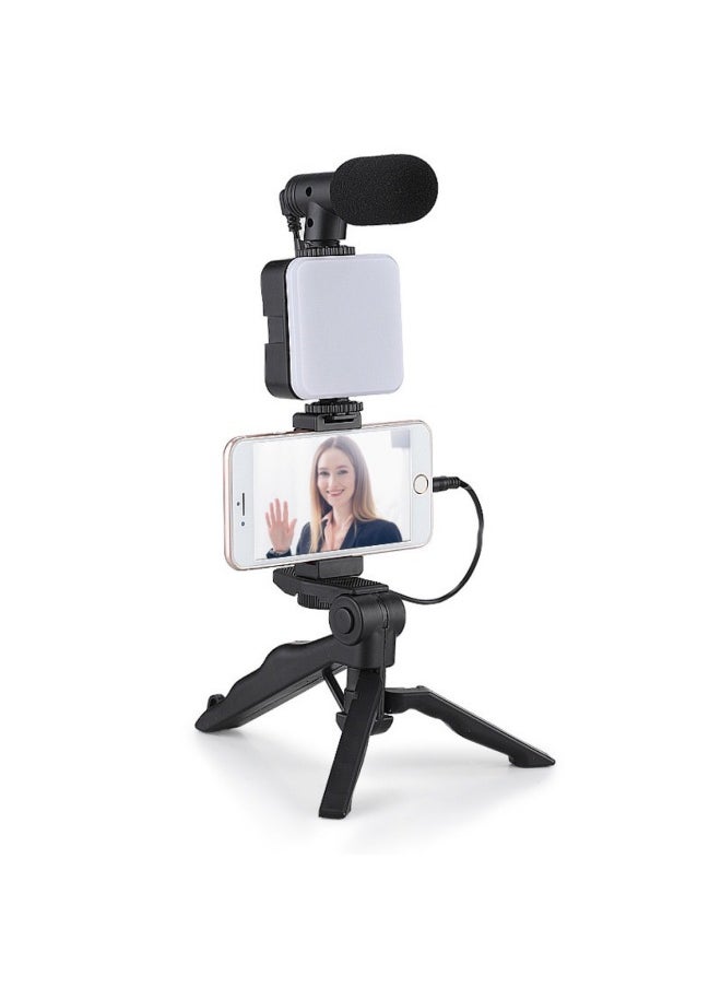 Generic Hot Sale AY49 Pocket Fill Light Desktop Wireless Microphone Handheld LED Outdoor Live Photography Lamp AY49-Specifications:Ay49 Three-button 49 Lamp Beads Without Bluetooth Without Bluetooth 1  - Image 3