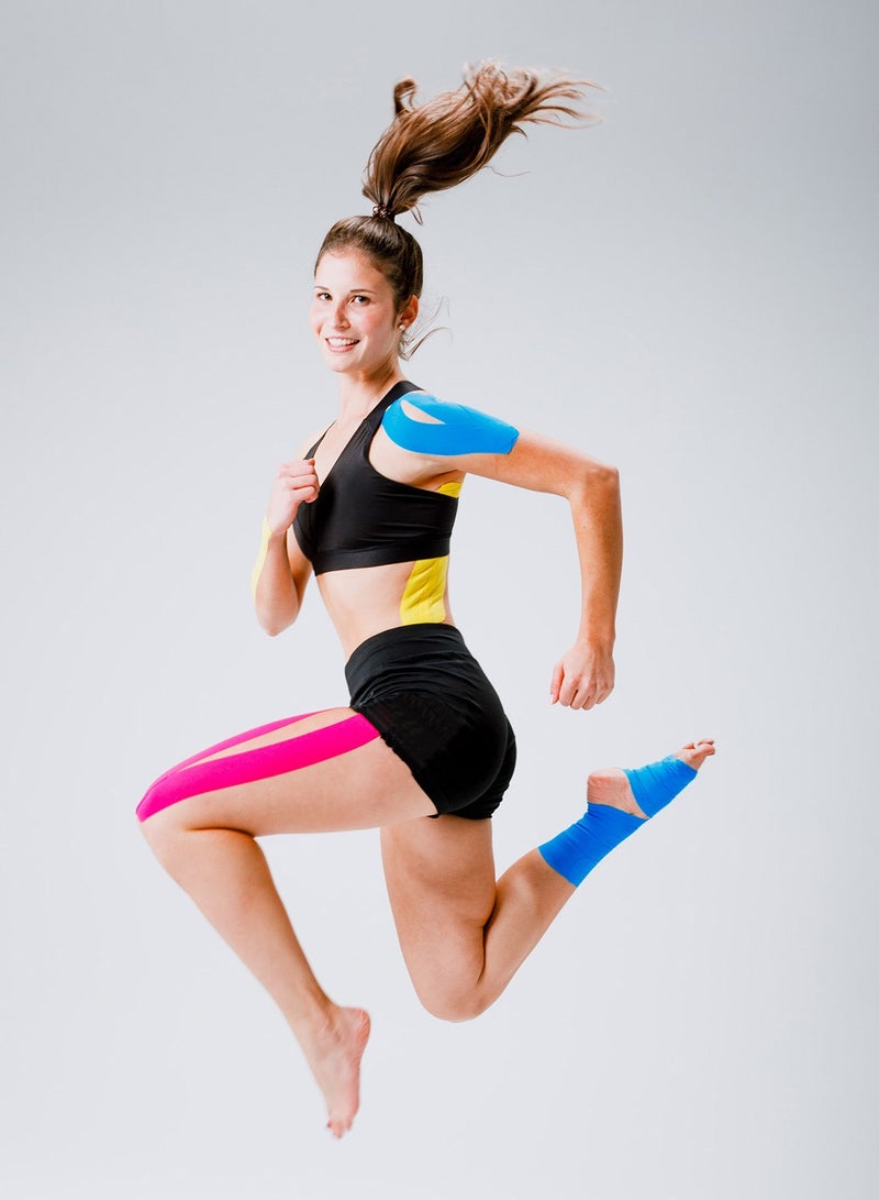 Kintex Kinesiology Tape Classic Pink 5 Cm X 5 M, Physio Tape, Therapy Tape, Elastic, Waterproof, Skin-Friendly. - Image 4