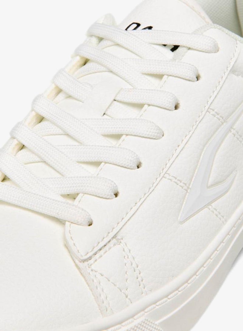 Dash Solid Lace-Up Sports Shoes - Image 4