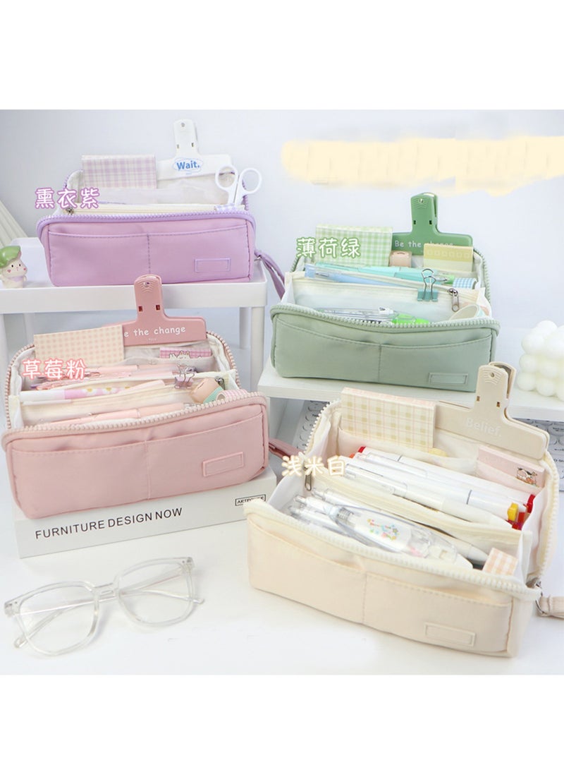 إسكدنيا أبيض قلم رصاص حقيبة - Image 3