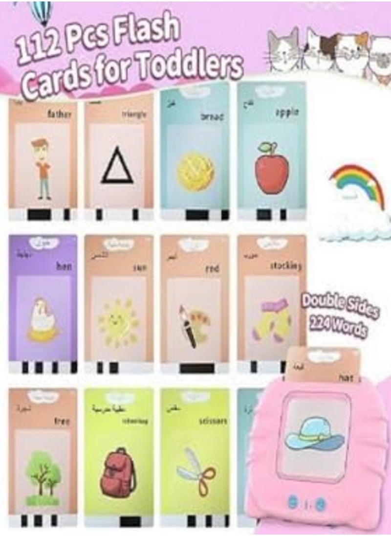 Talking Flash Card Educational Card Toy with 112 Educational Cards  - Image 4