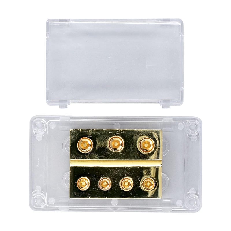 4 AWG 4 Way Distribution Block With Auto Cut Off For Car Truck Yacht - Image 5