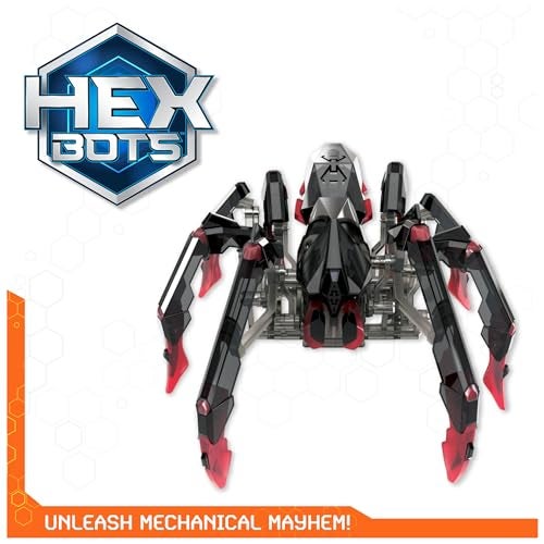 HEX BOTS عنكبوت تارانتولا عن بعد HEX BOTS، ألعاب روبوتية قابلة لإعادة الشحن للأطفال، عنكبوت تارانتولا روبوتي قابل للتعديل، ألعاب روبوتية للأولاد والبنات من عمر 6 سنوات وما فوق - Image 4