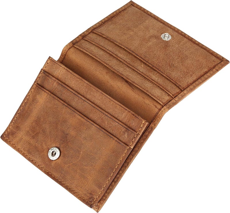 Napa Hide ® Mens Leather Wallet (Tan Hunter) - Image 3