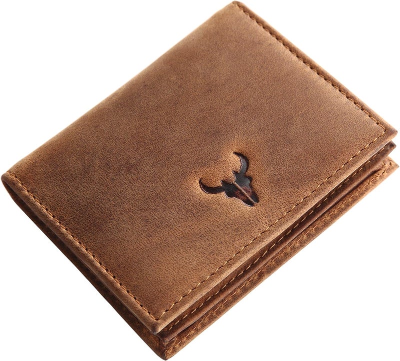 Napa Hide ® Mens Leather Wallet (Tan Hunter) - Image 1