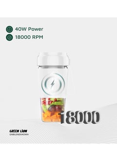 G-Blend X Portable Juicer 0.3L 40W / 18000 RPM / 30 Sec Operation / 6 Powerful Stainless-Steel Blades / 20 Times Blending - White - pzsku/Z06FA898B20907FB3F853Z/45/_/1740989317/4d31e1a3-5427-447a-88b2-c0ad2a731675