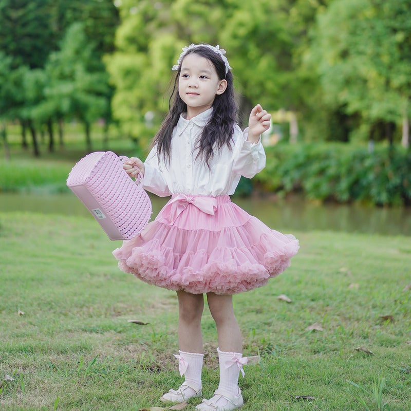 2022 Half-Length Tutu Skirt For Children, Puffy Skirt For Girls, 2-Layer Large Tutu Skirt, Adjustable, Popular Item - Image 3