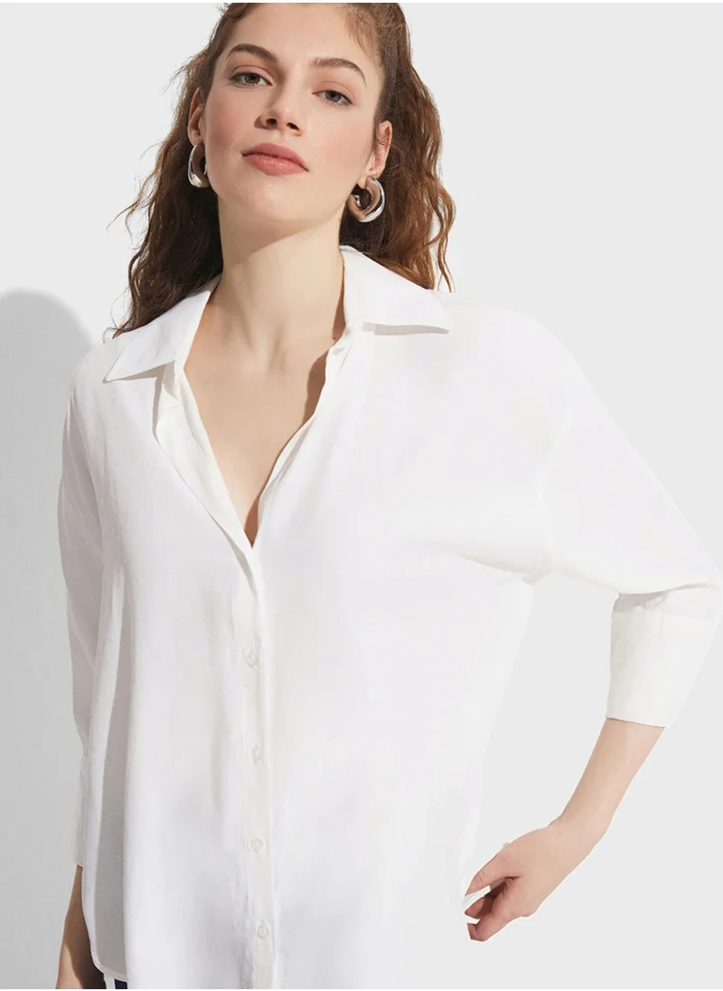 جون Button Down Shirt