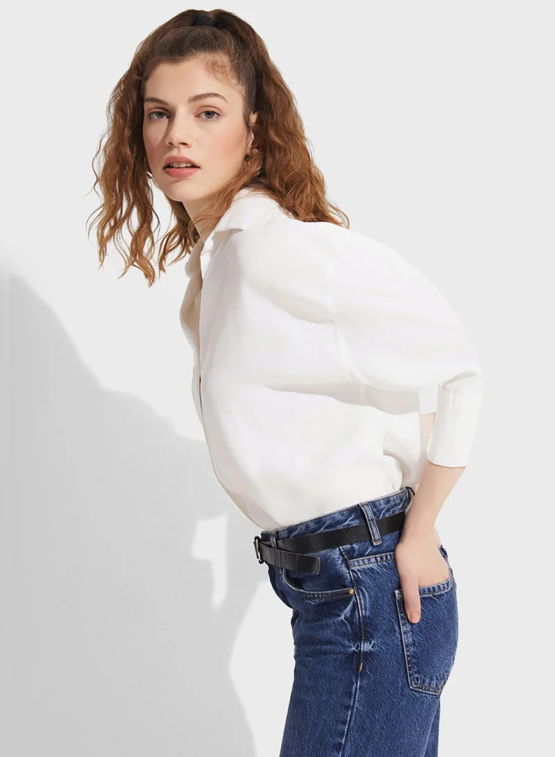 جون Button Down Shirt