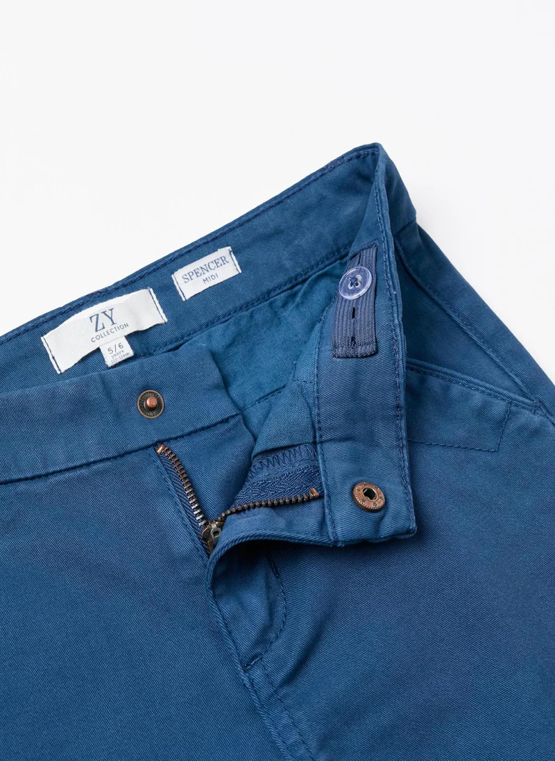 زيبي Cotton Twill Shorts for Boys 'Midi'