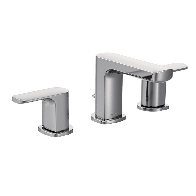 Moen Rizon Chrome TwoHandle Widespread Bathroom Faucet Valve Required T6920