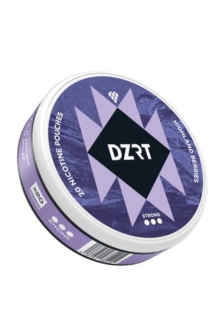 DZRT Highland Berries 10mg Nicotine Pouches – Intense Wild Berry Flavor - view 3
