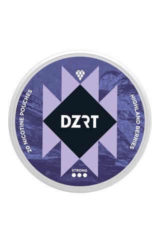 DZRT Highland Berries 10mg Nicotine Pouches – Intense Wild Berry Flavor - view 5