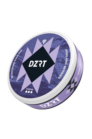 DZRT Highland Berries 10mg Nicotine Pouches – Intense Wild Berry Flavor - view 2