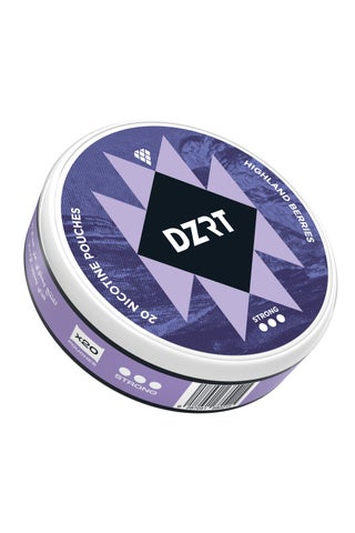 DZRT Highland Berries 10mg Nicotine Pouches – Intense Wild Berry Flavor - view 4