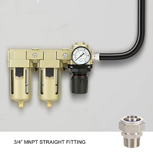 Hromee Straight Fitting for 3/4-Inch Tubing with 3/4-Inch Male NPT Thread Use with Air Piping System - Image 5