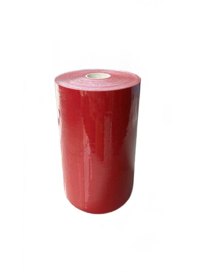 Therasports شريط ثيراسبورتس الأحمر لكرة القدم، مقاس 4 بوصات × 10.9 ياردات - عريض للغاية - خالٍ من اللاتكس - شريط رياضي لاصق للغاية - مقاوم للماء ومرن - Image 5