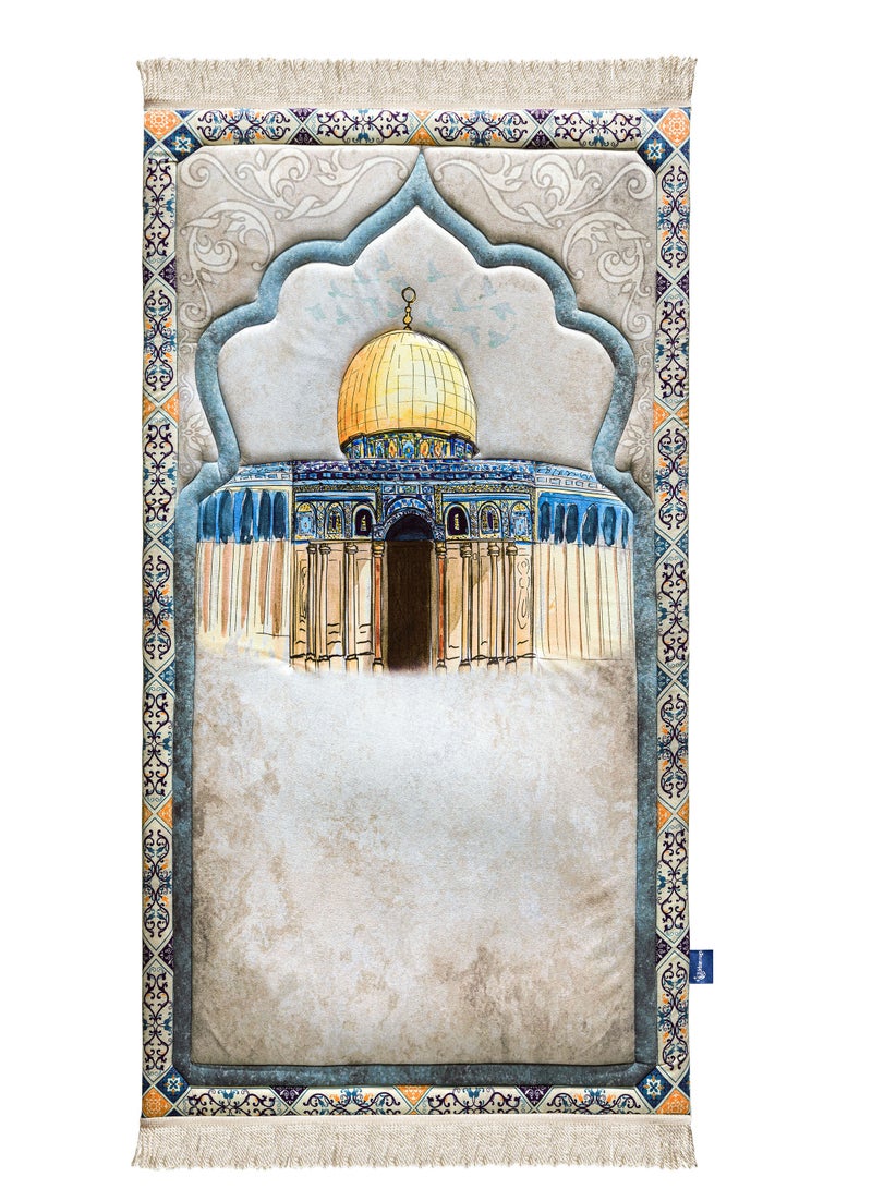 Urban rugs Dome of the Rock Premium Prayer Mat - Image 1