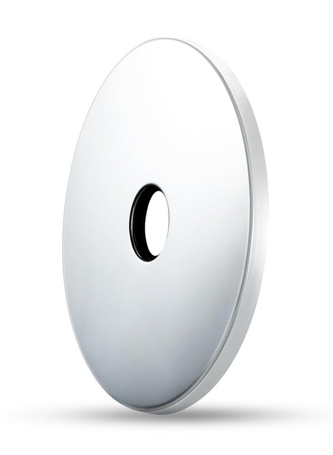 Offo ذراع دش OFFO كبير جدًا مقاس 4.5 بوصة مع شفة خارجية لذراع رأس الدش البديل ولوحة حماية مناسبة لمعظم العلامات التجارية لأذرع رأس الدش، من الكروم - Image 1